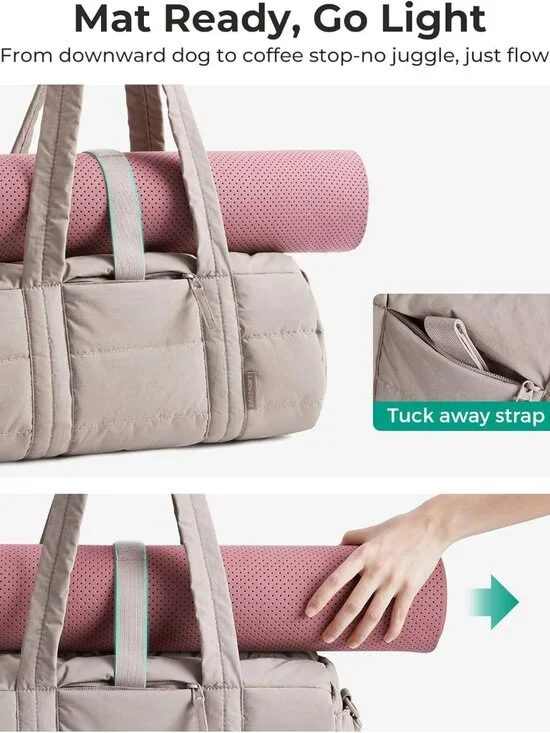 Reiki Gym Bag for Women, Mini/Medium Crossbody Bags for Women, 5L Dance Bag with - Picture 5 of 9